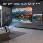 VIZONY 1080P Projector with WiFi and Bluetooth