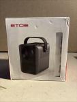 Etoe 1080P Portable Indoor/Outdoor Movie Projector Bundle