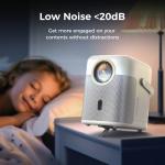 Mini 4K Projector with WiFi and Bluetooth