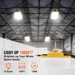 100FT Connectable Waterproof Construction String Lights