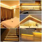 Flexible 16.4FT Warm White LED Strip Lights