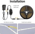 Dimmable 16.4ft Warm LED Strip Lights