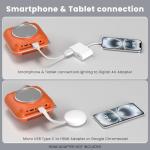 Portable Mini Projector with Bluetooth for Parties