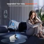 Portable Mini Projector with WiFi and Bluetooth