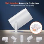 Portable Mini Projector with WiFi and Bluetooth