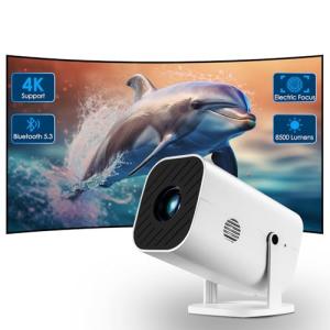 Portable Mini Projector with Bluetooth and Speaker