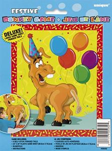 Deluxe Pin the Tail on the Donkey Game Set