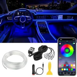 RGB LED Strip Lights for Cars with App Control