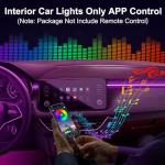 RGB LED Strip Lights for Cars with App Control