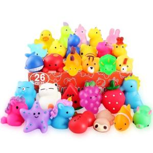 28 Pack Mochi Squishy Cat Toys - Fun Party Favors