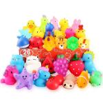 28 Pack Mochi Squishy Cat Toys - Fun Party Favors