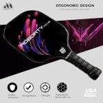AOBORTY 4-Pack Pickleball Paddle Set with Balls