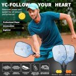 USAPA Approved Pickleball Paddles Set with Bag