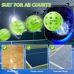 Navona Premium 40-Hole Outdoor Pickleball Balls Set