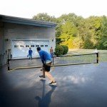 Portable Pickleball Net with Unique Ball Holder
