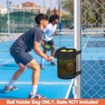 Adjustable Pickleball Ball Holder and Storage Bag
