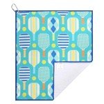 Millie Rose Cute Pickleball Towels with Clips