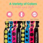 Pickleball Hair Ties and No-Crease Accessories