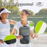 USAPA Approved Pickleball Set - 2 Paddles & Accessories
