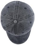 Unisex Adjustable Black Pickleball Baseball Cap