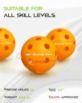 Warping Point Set of 4 Indoor Pickleball Balls