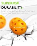 Warping Point Set of 4 Indoor Pickleball Balls