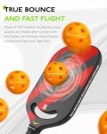 Warping Point Set of 4 Indoor Pickleball Balls