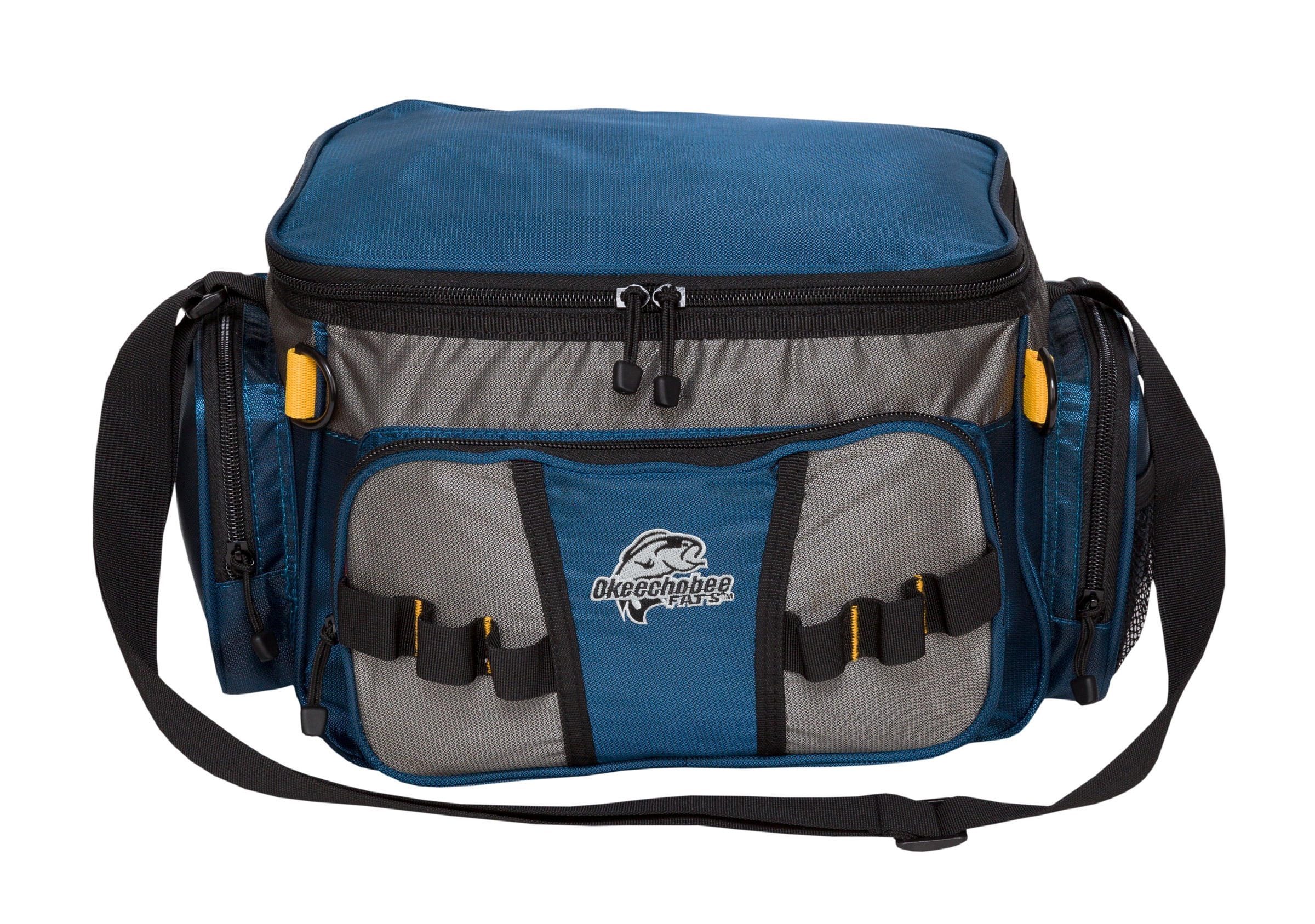 Okeechobee Fats Small Fishing Tackle Bag with 2 Utility Boxes