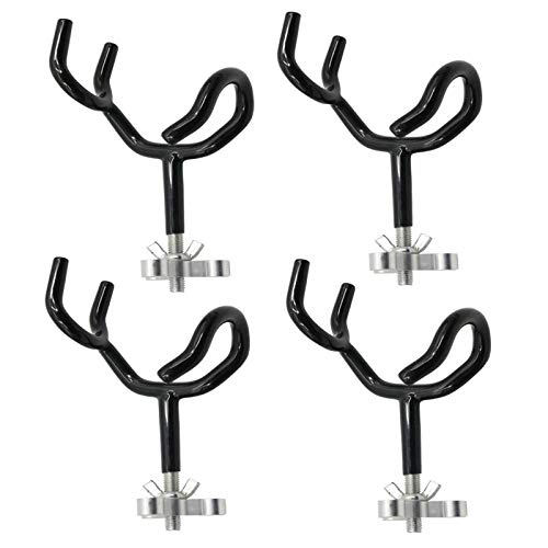 4PCS Sure Grip 20° Steel Rod Holder Set