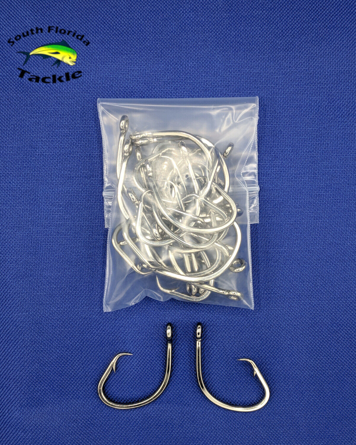 High-Quality Circle Fishing Hooks: 1/0 - 8/0, Inline/Offset