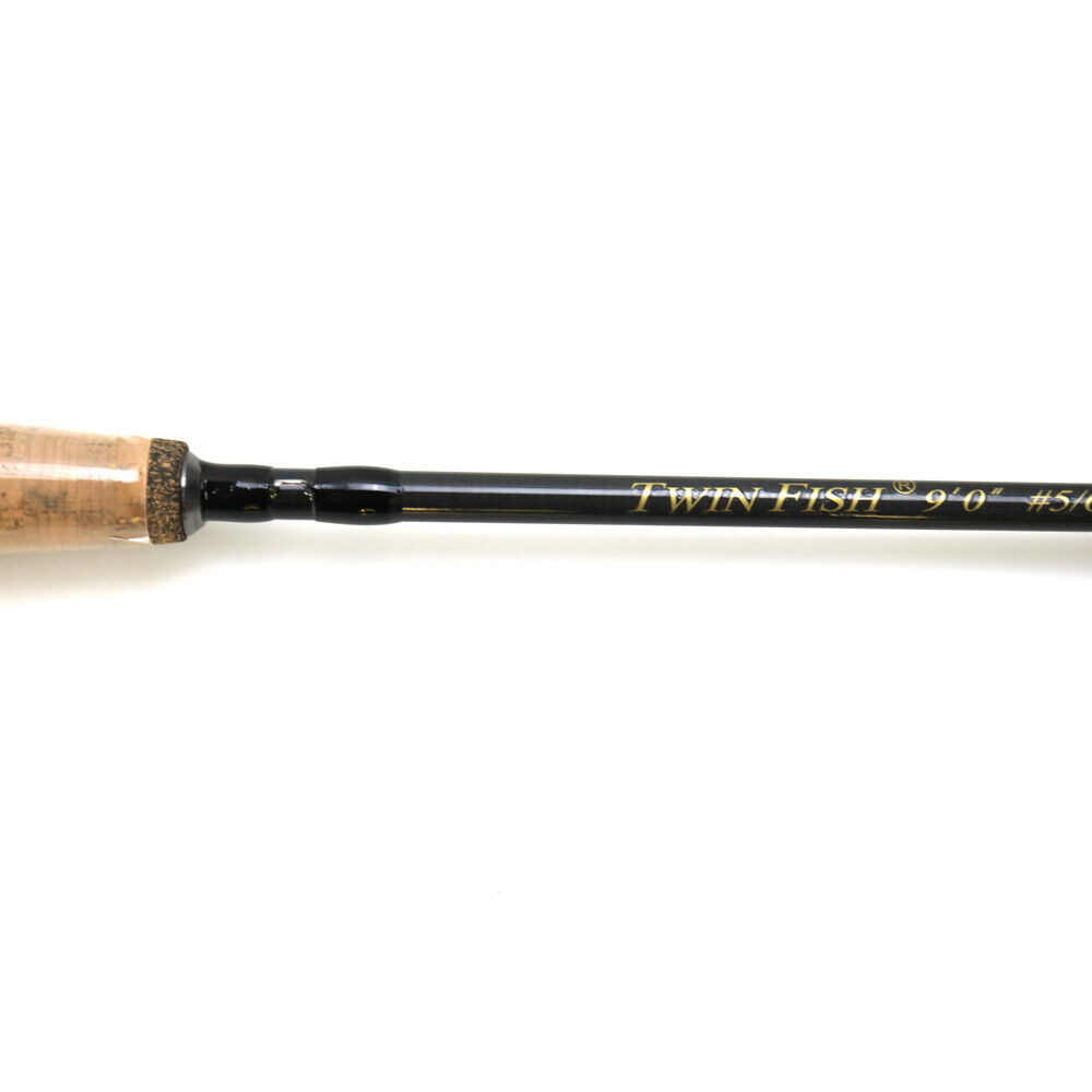 9ft Twinfish Fly Rod 5/6 WT Trout - Graphite