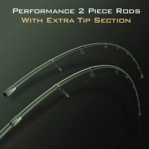 KastKing Spartacus II Twin Tip Fishing Rods, Spin