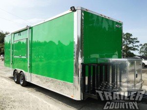 8.5' x 24' Enclosed Food Vending Trailer