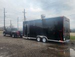 Food Trailers with Restroom, Hood, and Fire System