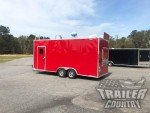 2025 8.5x20 Enclosed Mobile Concession Trailer