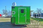 2025 8.5'x16' Food Vending Trailer with V Nose