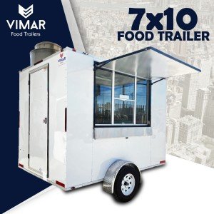 7x10 Concession Food Trailer - Custom Sizes Available