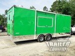 8.5' x 24' Enclosed Food Vending Trailer