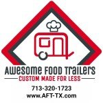 Food Trailers with Restroom, Hood, and Fire System