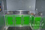 2025 8.5'x16' Food Vending Trailer with V Nose