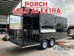 Custom 8x18 Food Concession Trailer for Sale