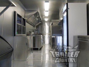 8.5x30 V-Nose Concession Food Trailer
