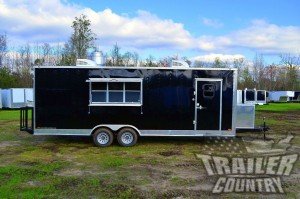 2025 8.5x24 Mobile Concession Kitchen Trailer