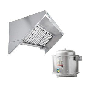 Hoodmart 6' Food Truck Hood System with Fire Suppression