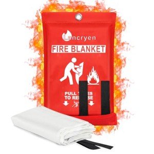 Lancryen Emergency Fire Suppression Blanket 40” x 40”