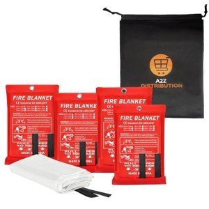 40”x40” Fire Blanket for Kitchen Safety