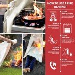 40”x40” Fire Blanket for Kitchen Safety