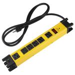 6-Outlet Heavy Duty Surge Protector with 6FT Cord