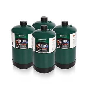 BlueFire 16.4 oz Propane Gas Cylinder Pack of 4