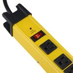 6-Outlet Heavy Duty Surge Protector with 6FT Cord